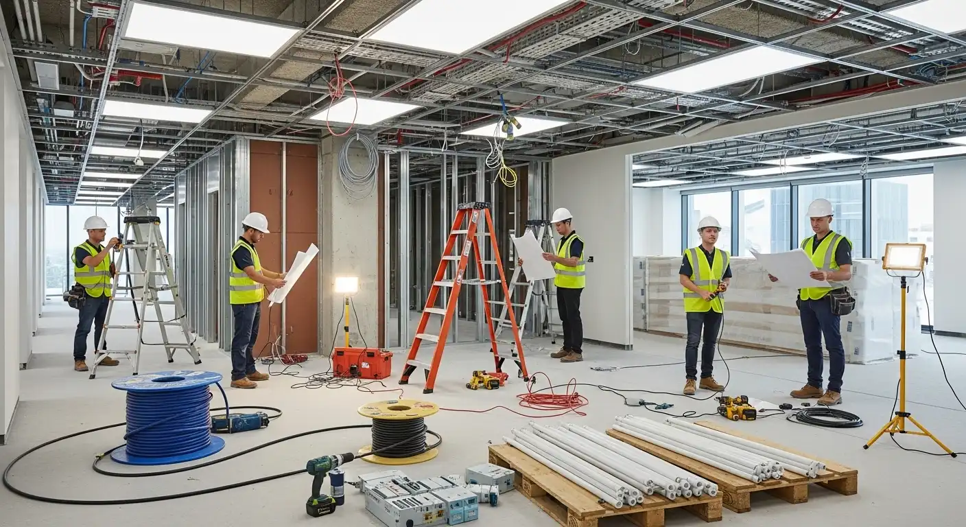 Electrical Commercial Fitouts workplace