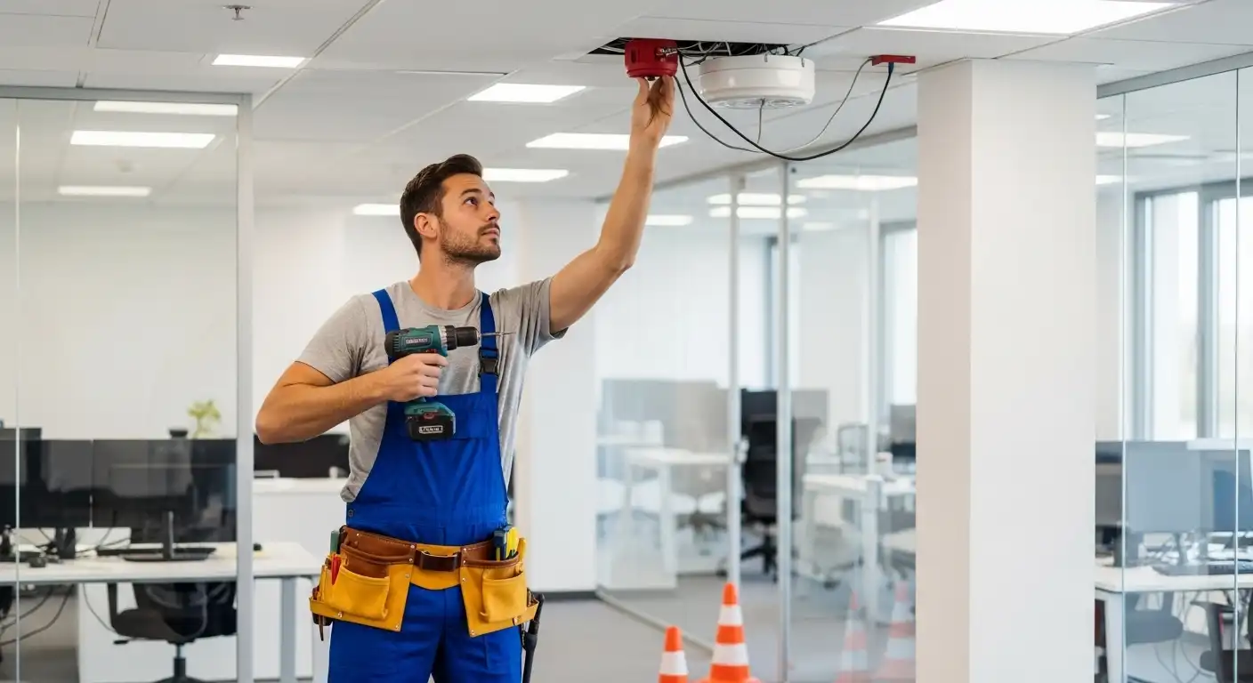 fire alarm electrician