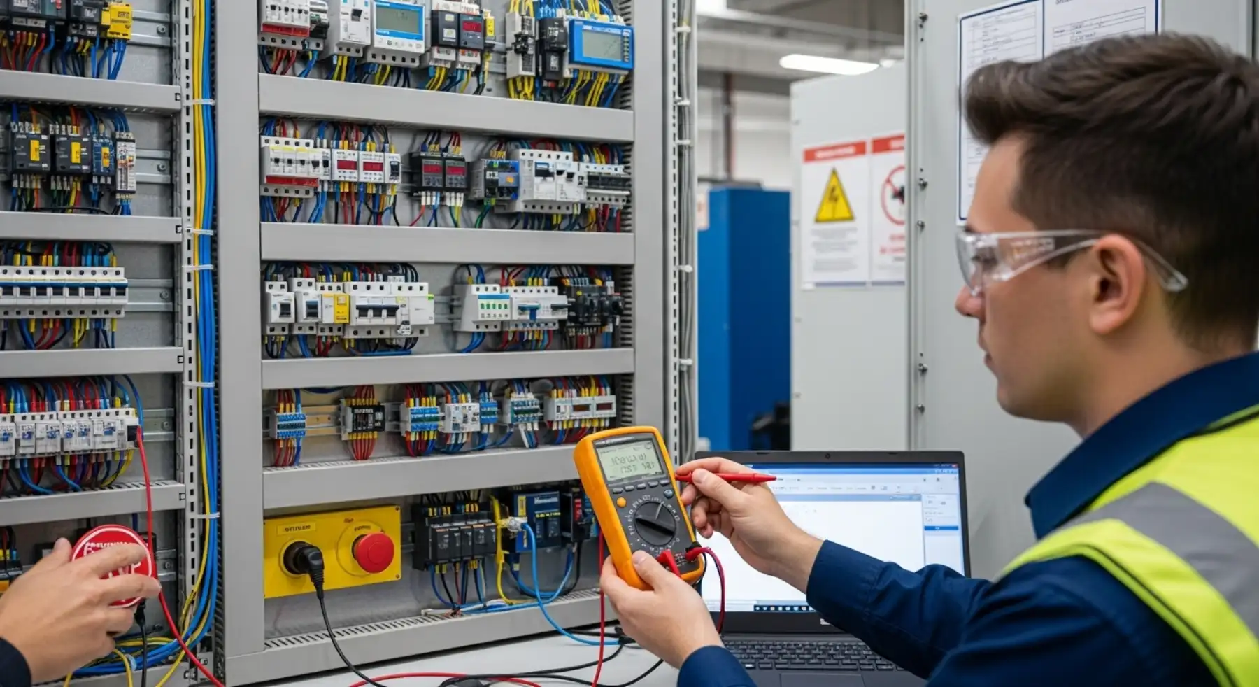 testing safety switch board