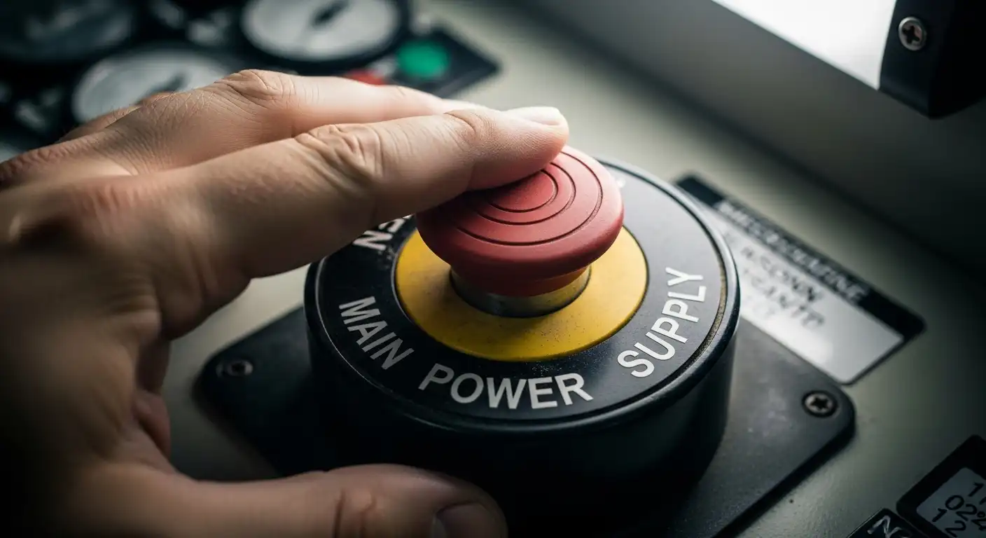 turn off main power supply