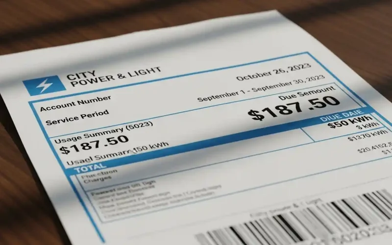 electricity bill